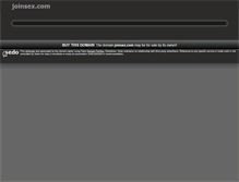 Tablet Screenshot of joinsex.com
